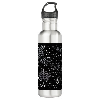 Starlight Silkscreen flask design Edelstahlflasche