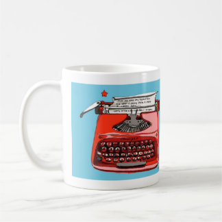 Starlight Starfire Schreibmaschine Kaffeetasse