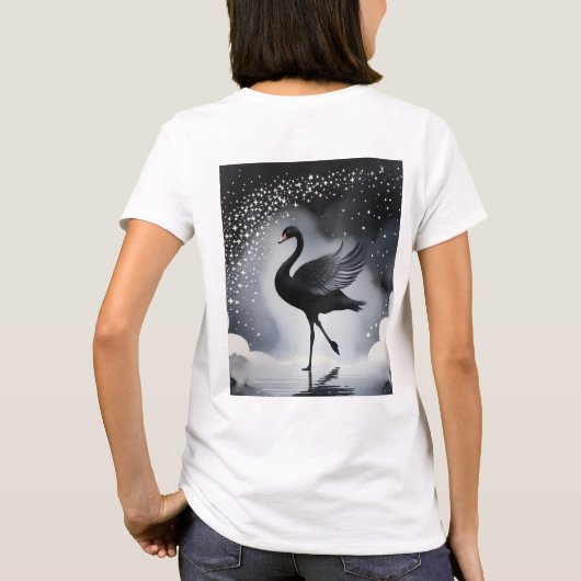 Starlight Swan T-Shirt (Rückseite)