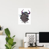 Starlight Taurus Print Poster (Heimbüro)