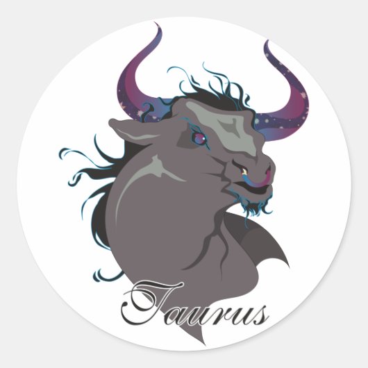 Starlight Taurus Stickers (Vorderseite)