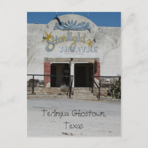 Starlight Theater/Terlingua, Texas Postkarte