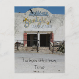 Starlight Theater/Terlingua, Texas Postkarte