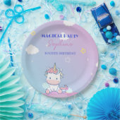 Starlight Unicorn Party Plate Pappteller (Party)