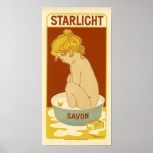 Starlight Vintag Soap Ad Poster