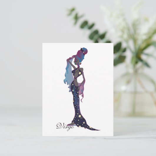 Starlight Virgo Postkarten (Stehend Vorderseite)