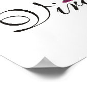 Starlight Virgo Print Poster (Ecke)