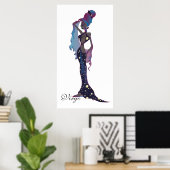 Starlight Virgo Print Poster (Heimbüro)