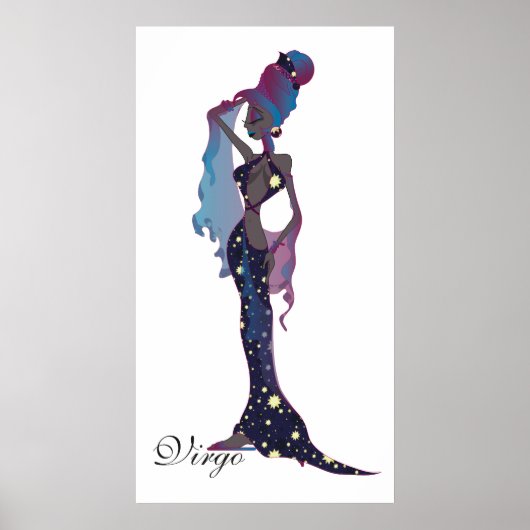 Starlight Virgo Print Poster (Vorne)
