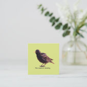 Starling begleitkarte (Stehend Vorderseite)