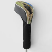 Starling in Saguaro Cactus Foto Southwest Bird Golf Headcover (angewinkelt)