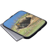 Starling in Saguaro Cactus Foto Southwest Bird Laptopschutzhülle (Vorne Knopf)