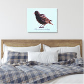 Starling  leinwanddruck (Insitu (Schlafzimmer))