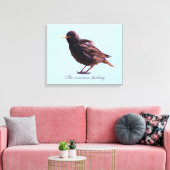 Starling  leinwanddruck (Insitu (Wohnzimmer))