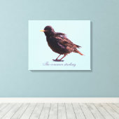 Starling  leinwanddruck (Insitu (Holzboden))
