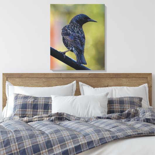 Starling Leinwanddruck (Insitu (Schlafzimmer))
