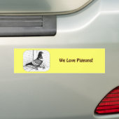 Starling Pigeon 1973 Autoaufkleber (Auf Auto)