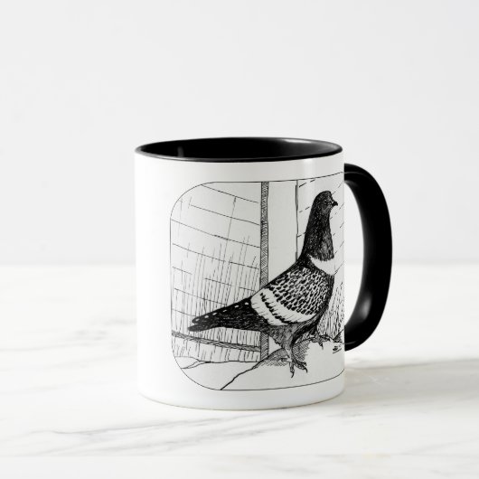 Starling Pigeon 1973 Tasse (VorderseiteRechts)