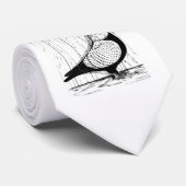 Starling Pigeon Silver-laced 1979 Krawatte (Gerollt)