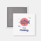 Starling Pro Fishing Weiterfischen  Magnet (Vorderseite/Rückseite)