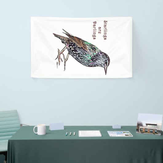 Starlings sind Darlings Banner (Messeveranstaltung)
