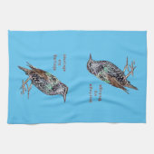 Starlings sind Darlings Geschirrtuch (Horizontal)