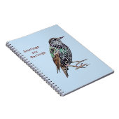 Starlings sind Darlings Notizblock (Rechte Seite)