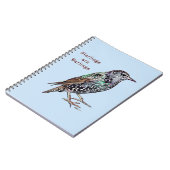 Starlings sind Darlings Notizblock (Linke Seite)