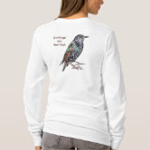 Starlings sind Lieblinge T-Shirt (Rückseite)