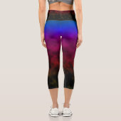 Starlit-Abstieg Capri Leggings (Rückseite)