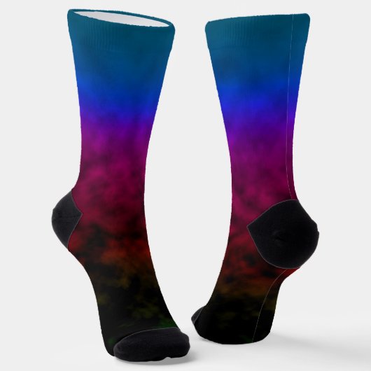 Starlit-Abstieg Socken (Gewinkelt)