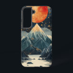 Starlit Alpine Wonder Phone Case Samsung Galaxy Hülle<br><div class="desc">Sterne schimmern über schneebedeckten Gipfeln in diesem ätherischen Design,  das Nachtmagie mit alpiner Gelassenheit verbindet.</div>