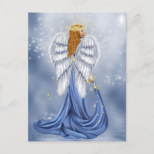 Starlit Angel Postkarte