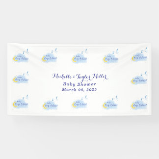 Starlit Baby Boy Bliss Stork Sonderlieferung Banner