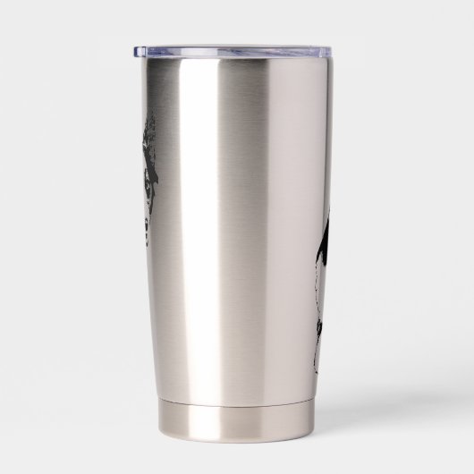 Starlit Corgi Cheer Thermobecher (Rechts)