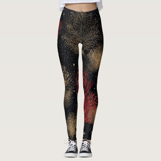 Starlit Desert Bushes - Leggings (Vorderseite)
