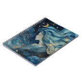 Starlit Dream Goddess Notebook  Notizblock (Linke Seite)