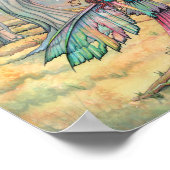 Starlit Dusk Fairy Poster von Molly Harrison (Ecke)