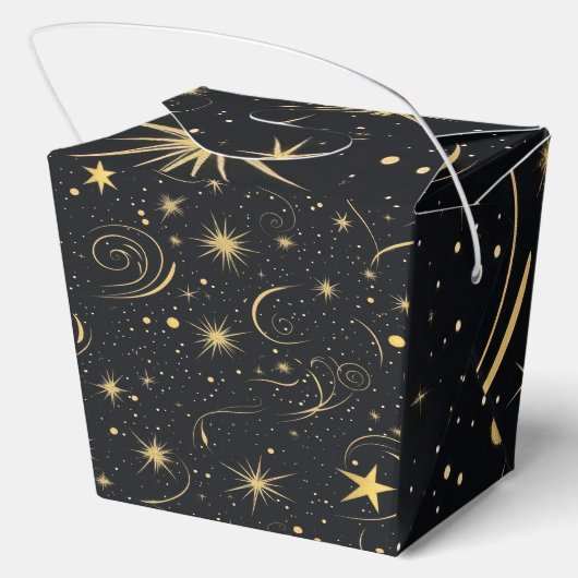 Starlit Elegance Geschenkboxen Geschenkschachtel (Rückseite)