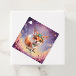Starlit Fox of the Moonlit Meadows. Geschenkanhänger