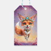 Starlit Fox of the Moonlit Meadows. Geschenkanhänger (Rückseite)