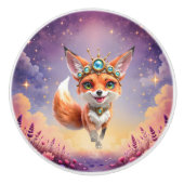 Starlit Fox of the Moonlit Meadows. Keramikknauf (Vorderseite)