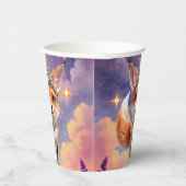 Starlit Fox of the Moonlit Meadows. Pappbecher (Rechts)