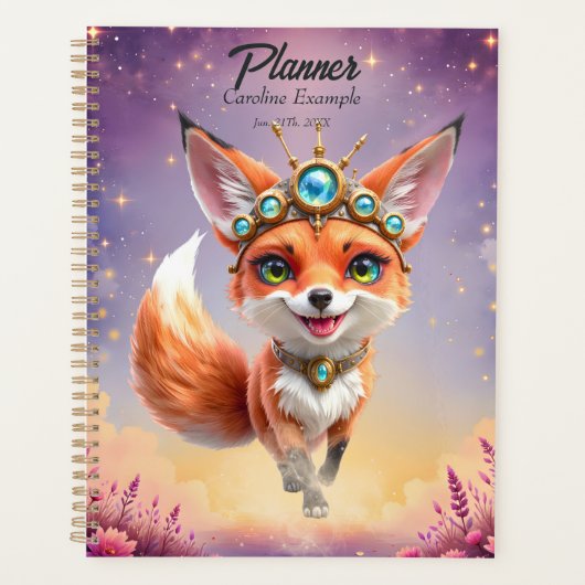 Starlit Fox of the Moonlit Meadows. Planer (Vorderseite)
