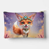 Starlit Fox of the Moonlit Meadows. Zubehörtasche (Rückseite)