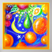 Starlit Fruit Basket. Jetzt kaufen Poster (Vorne)