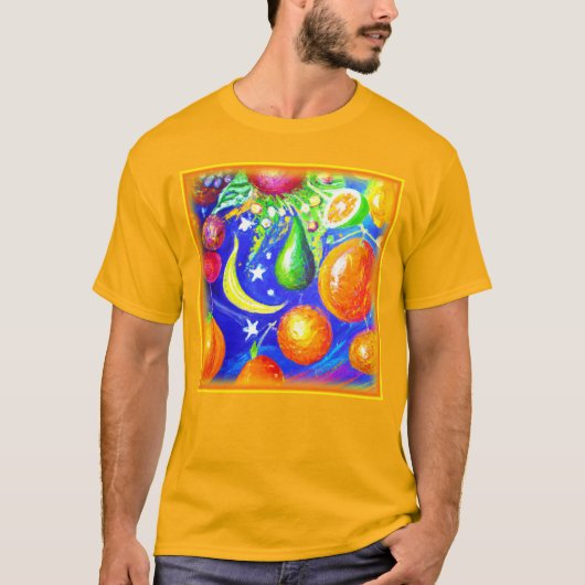 Starlit Fruit Basket. Jetzt kaufen T-Shirt (Vorderseite)