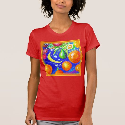 Starlit Fruit Basket. Jetzt kaufen T-Shirt (Vorderseite)