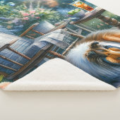 Starlit Garden Porch Sheltie Dream Sherpadecke (3/4)