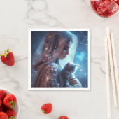 Starlit Guardian Serviette (Beispiel)